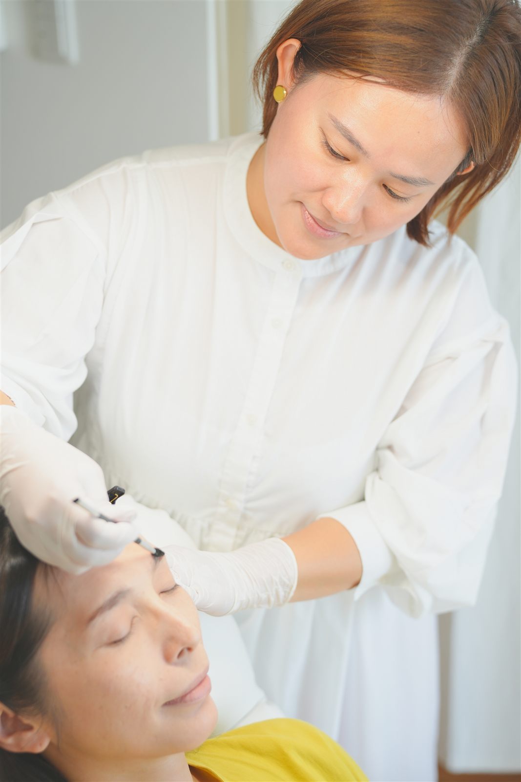 施術の様子
